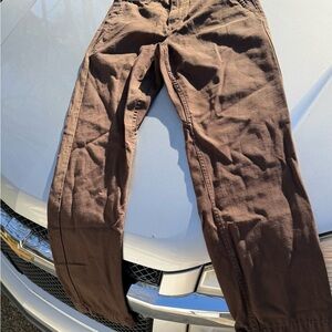Youth brown vans pants